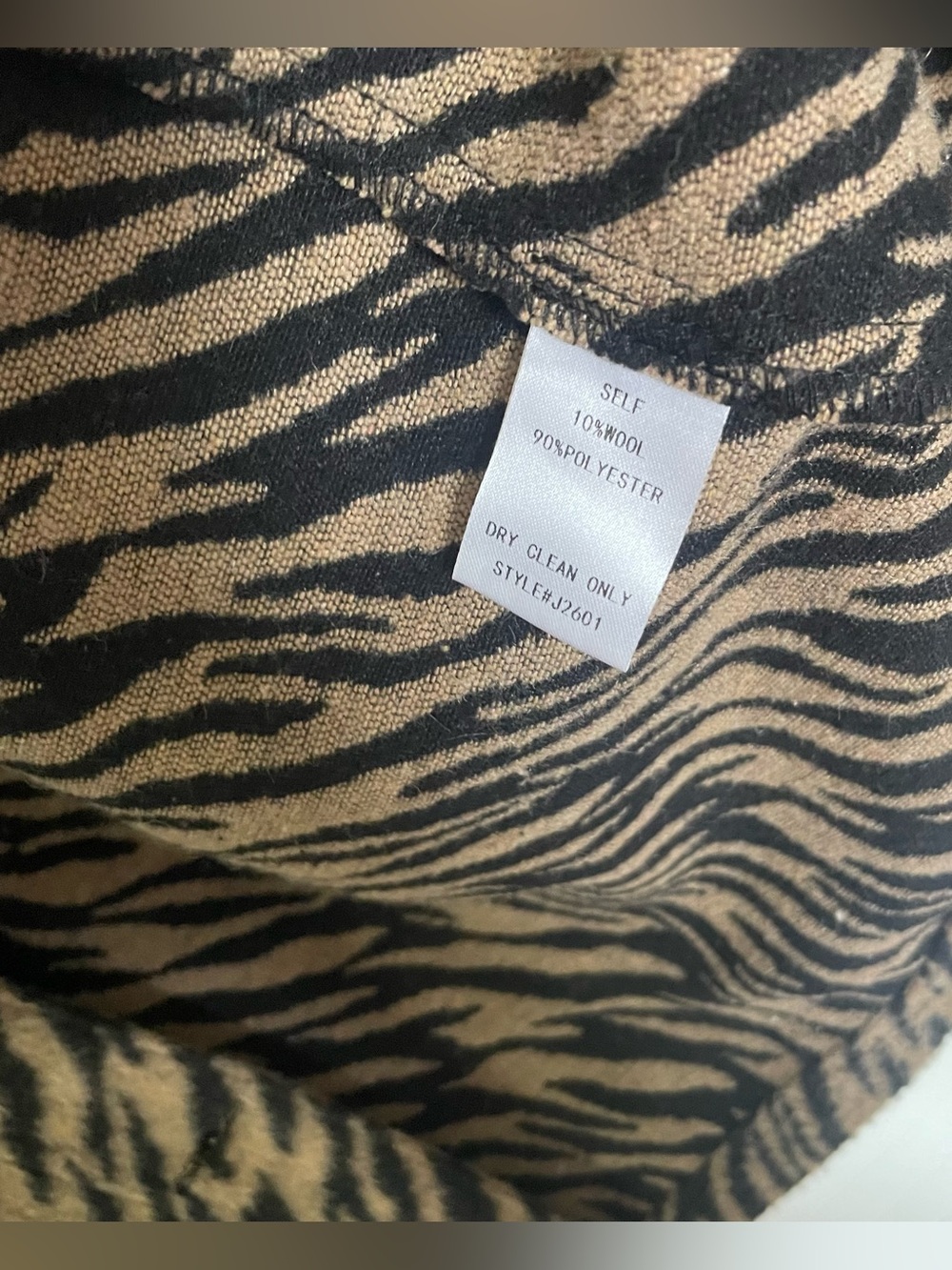 Zebra Shacket - Picture 4 of 4
